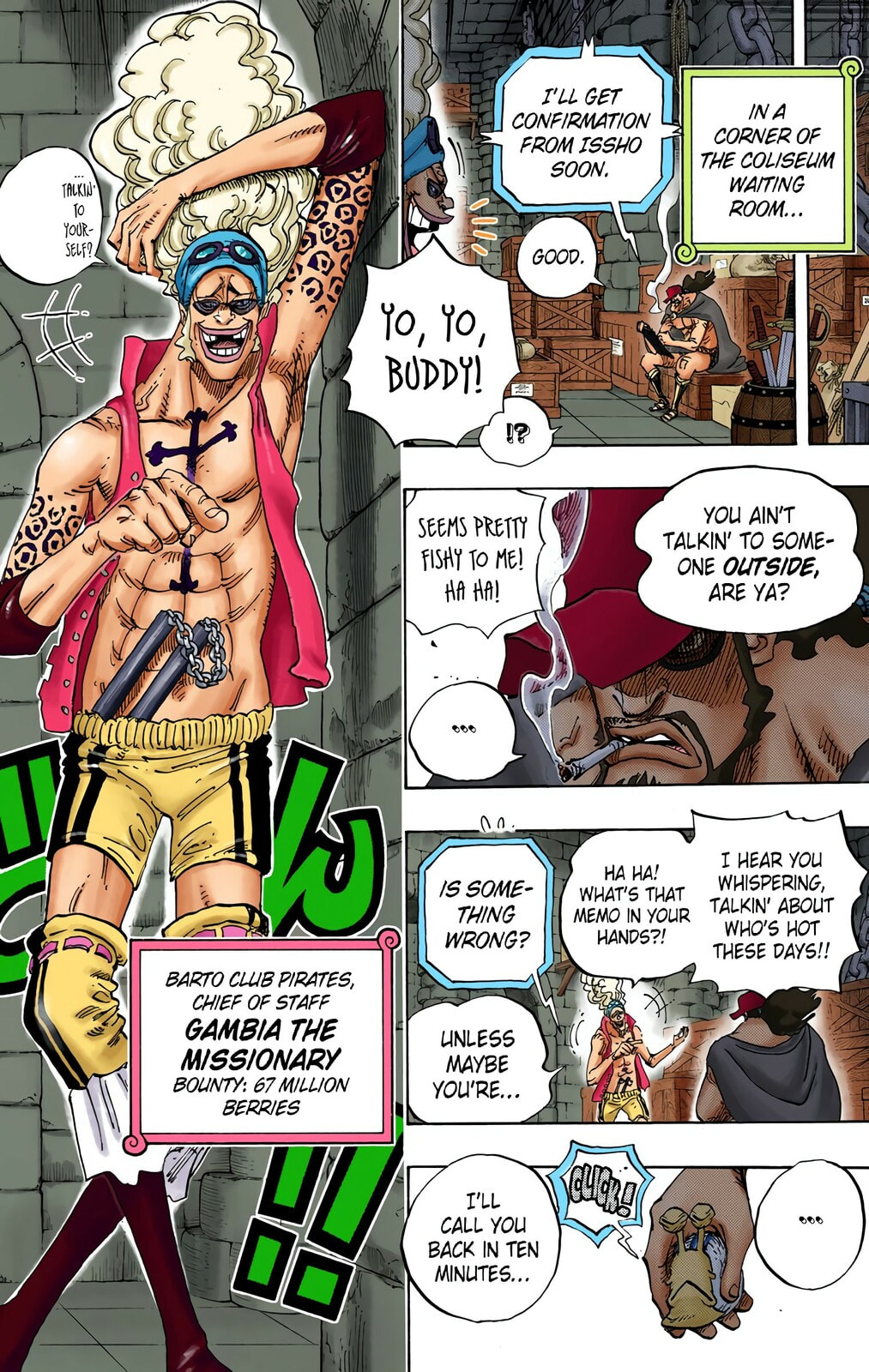 Read One Piece (Colored) chapter 705 image 3 on Lezhin