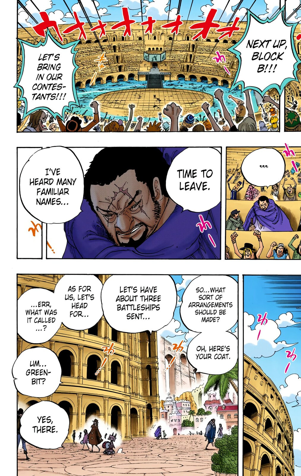 Read One Piece (Colored) chapter 705 image 5 on Lezhin