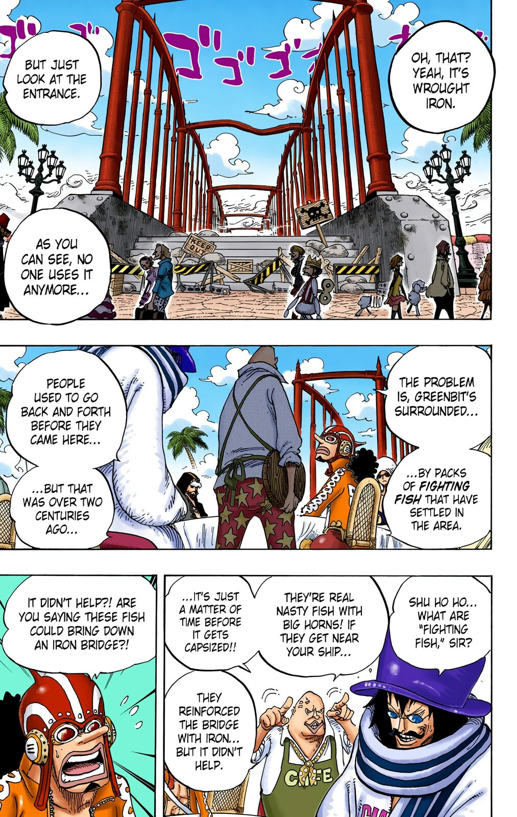 Read One Piece (Colored) chapter 705 image 8 on Lezhin