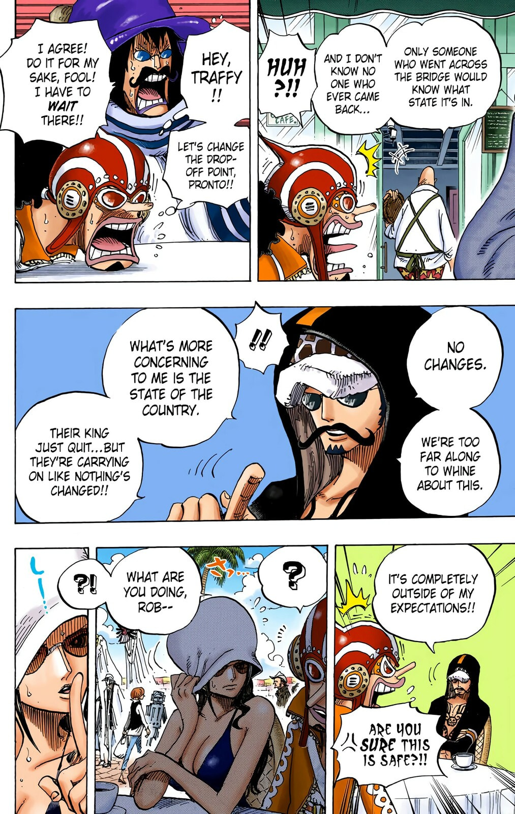 Read One Piece (Colored) chapter 705 image 9 on Lezhin