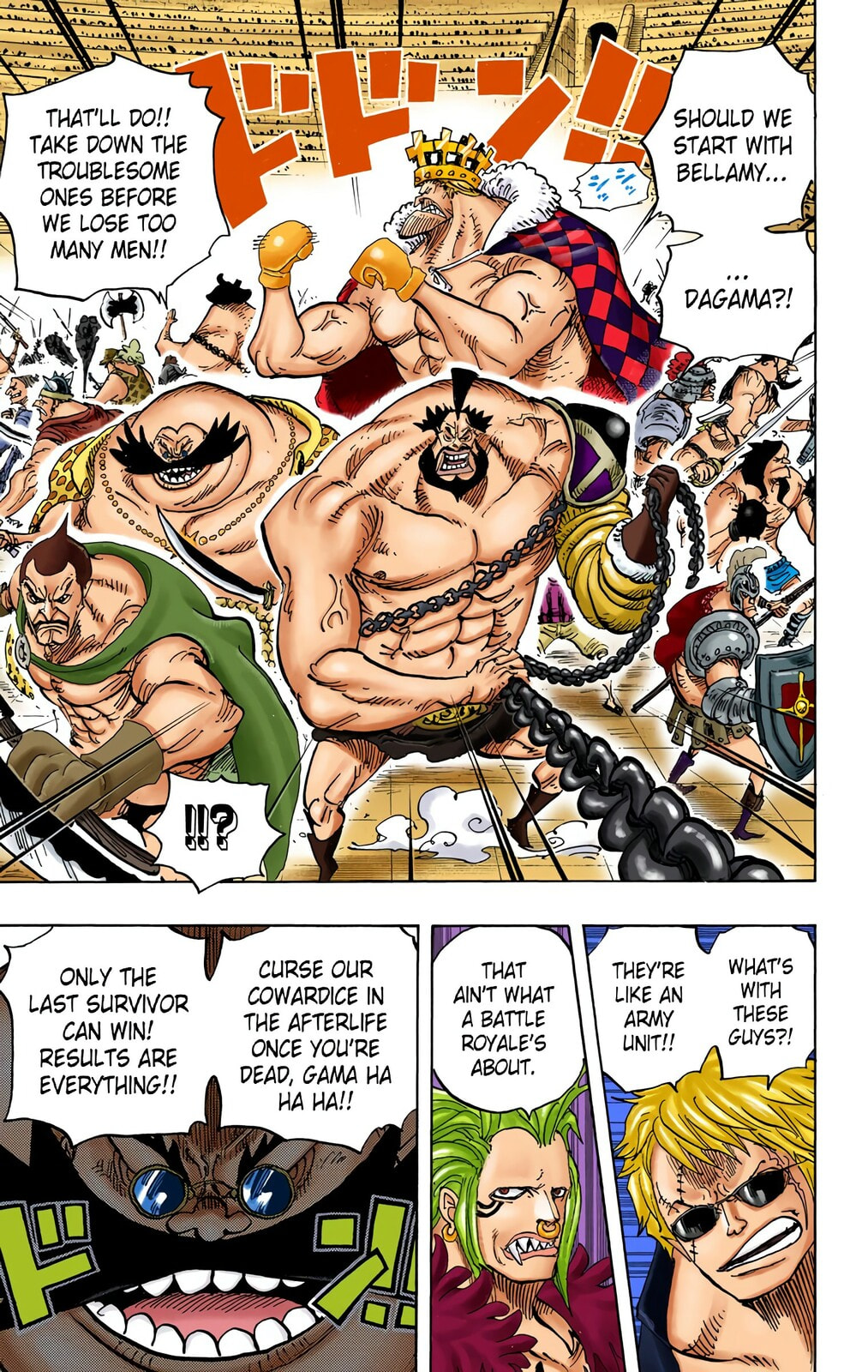 Read One Piece (Colored) chapter 706 image 13 on Lezhin