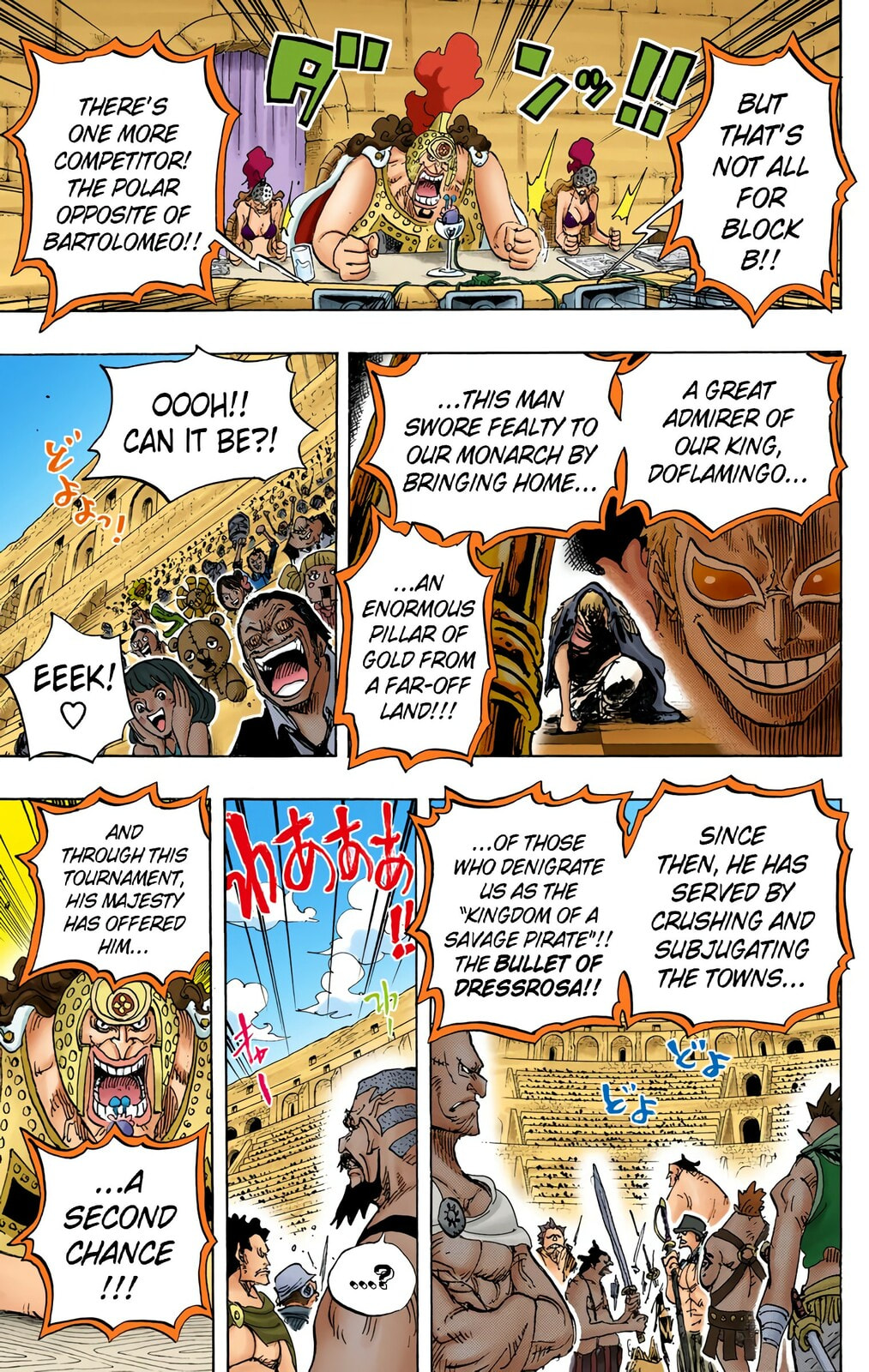 Read One Piece (Colored) chapter 706 image 4 on Lezhin
