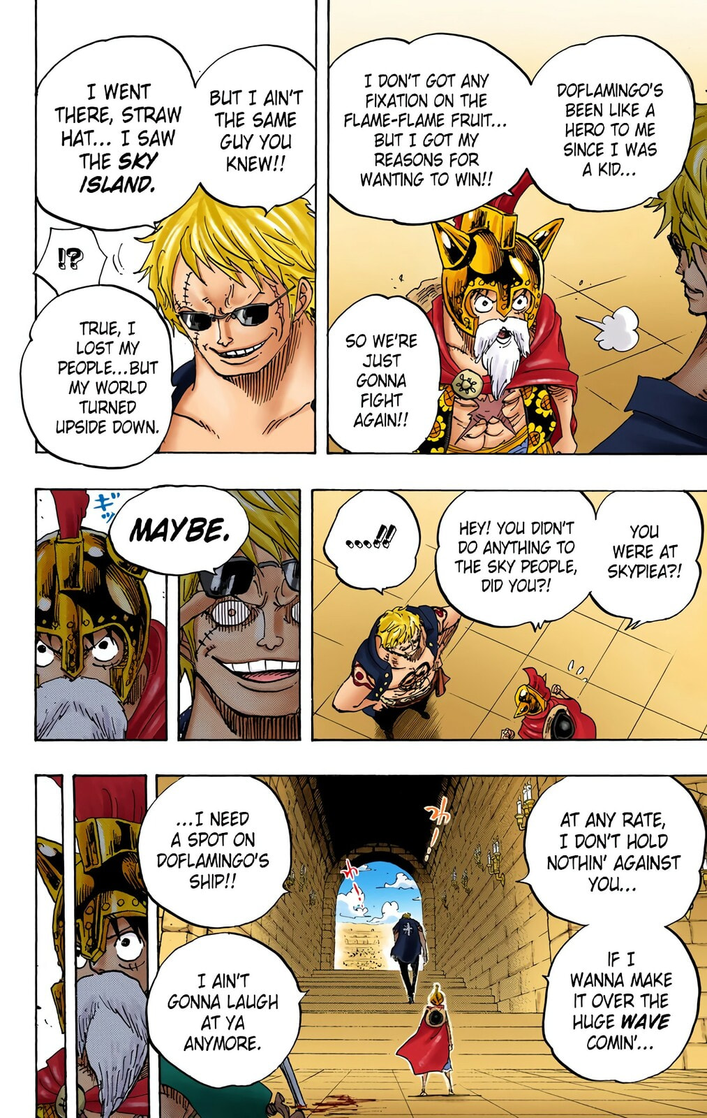 Read One Piece (Colored) chapter 706 image 7 on Lezhin