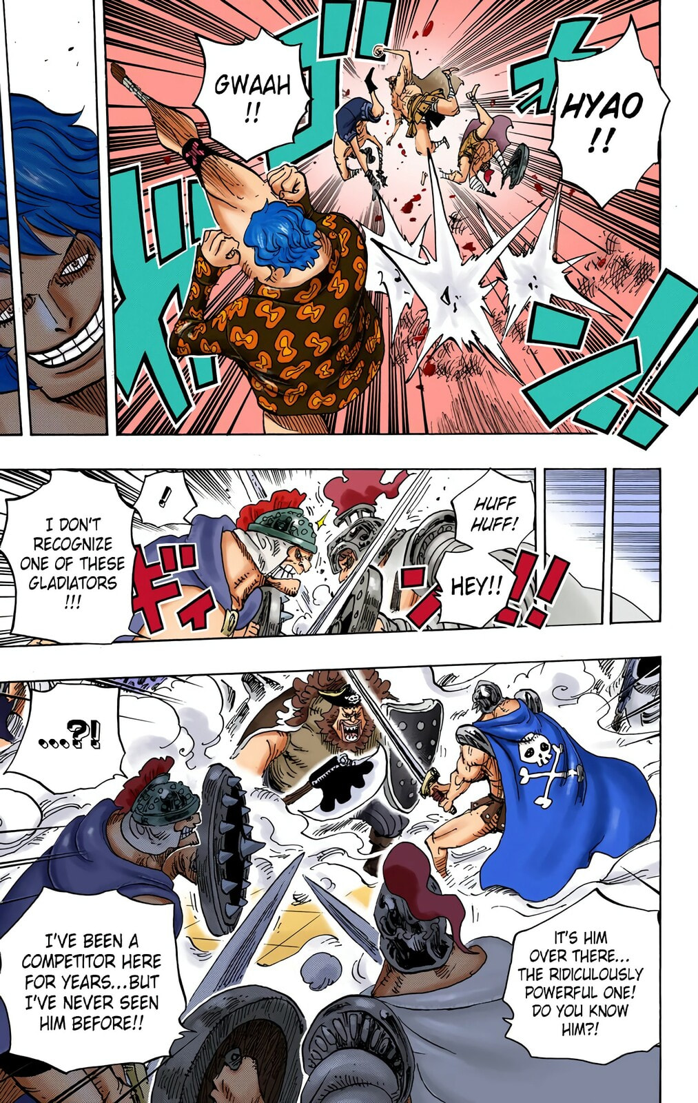 Read One Piece (Colored) chapter 707 image 12 on Lezhin