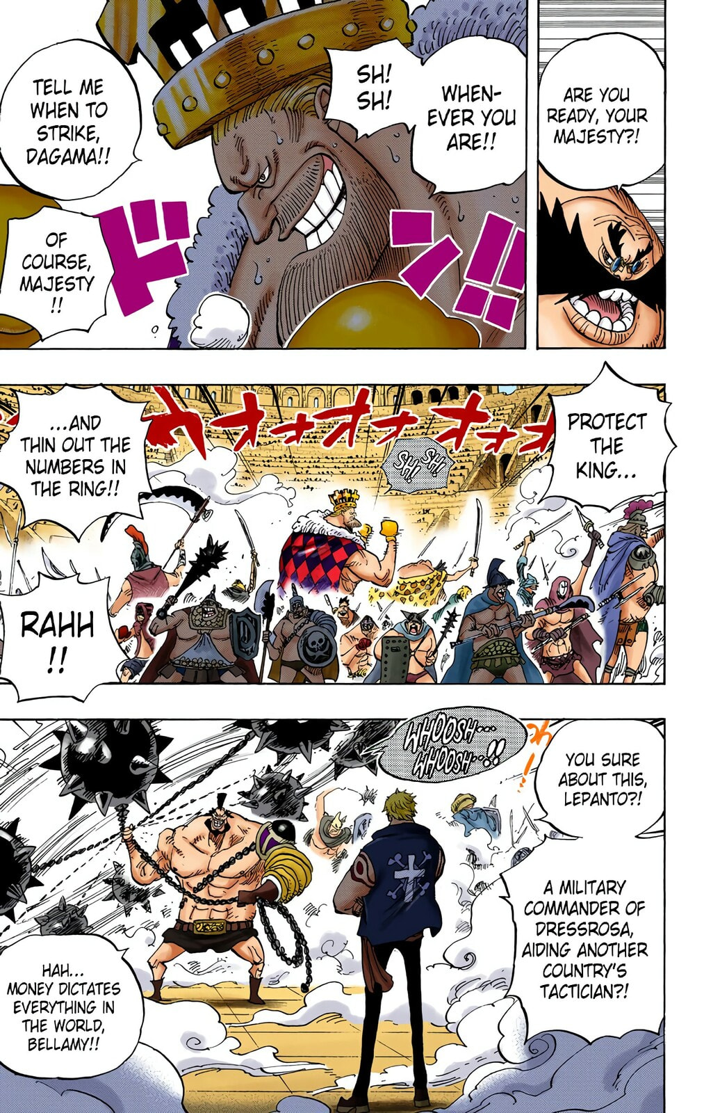 Read One Piece (Colored) chapter 707 image 4 on Lezhin