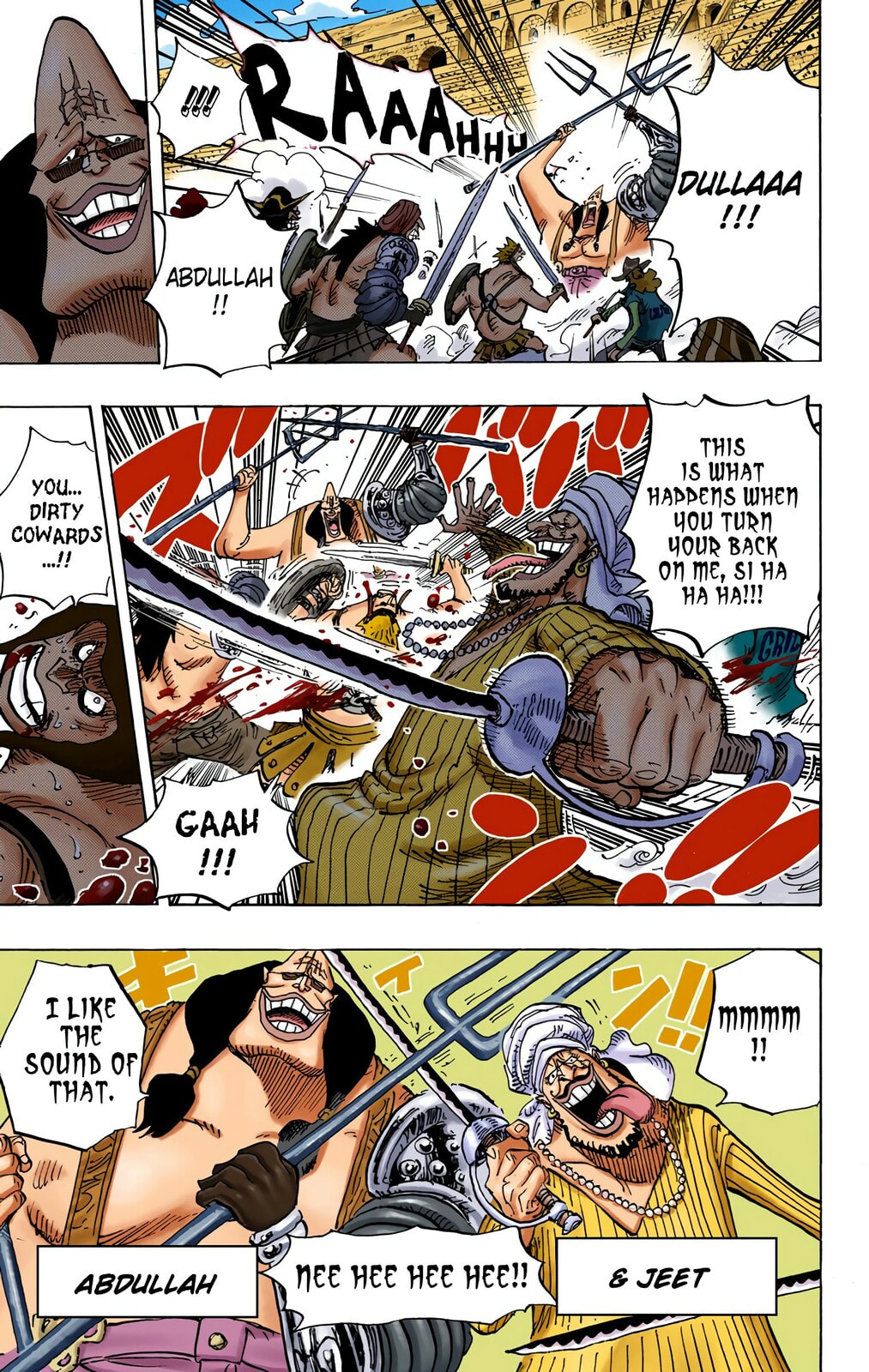 Read One Piece (Colored) chapter 707 image 8 on Lezhin