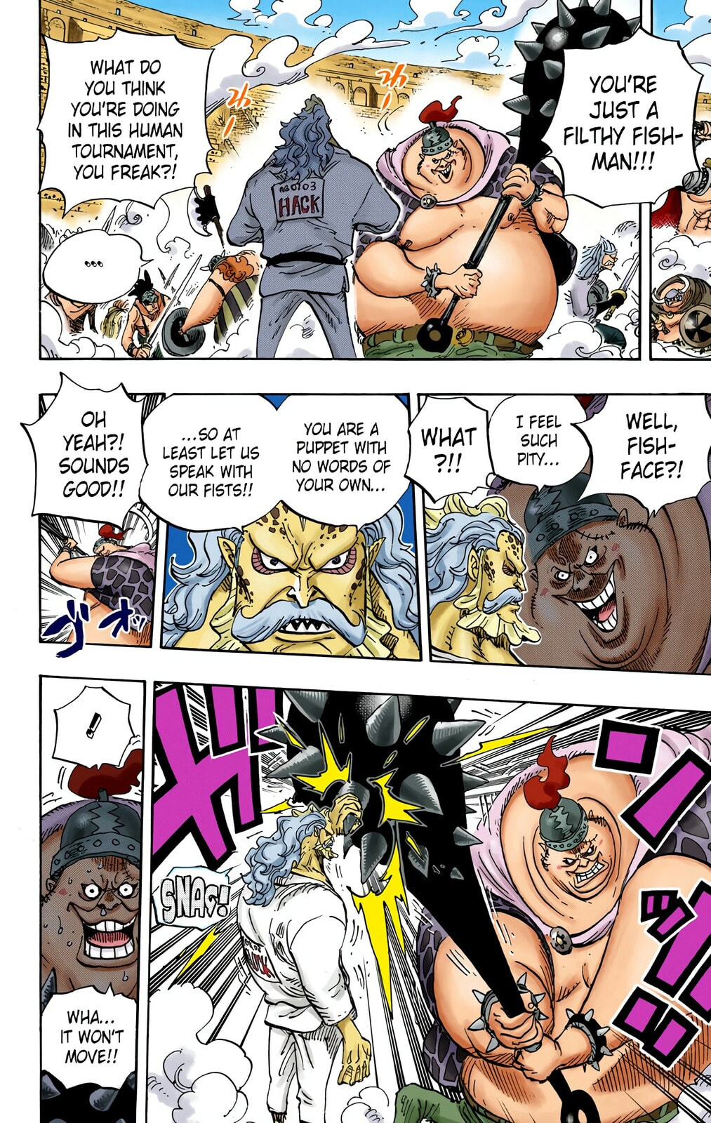 Read One Piece (Colored) chapter 707 image 9 on Lezhin