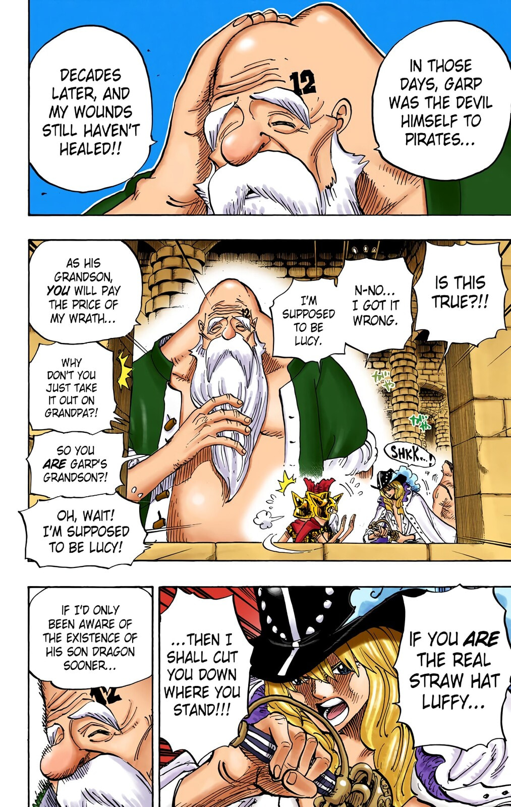 Read One Piece (Colored) chapter 708 image 1 on Lezhin