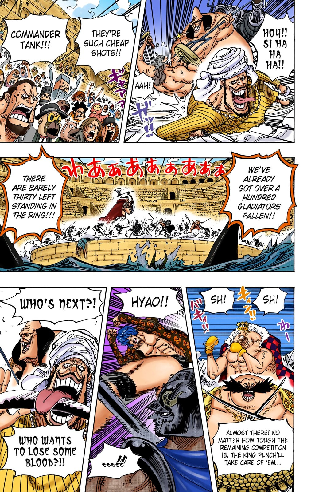 Read One Piece (Colored) chapter 708 image 10 on Lezhin