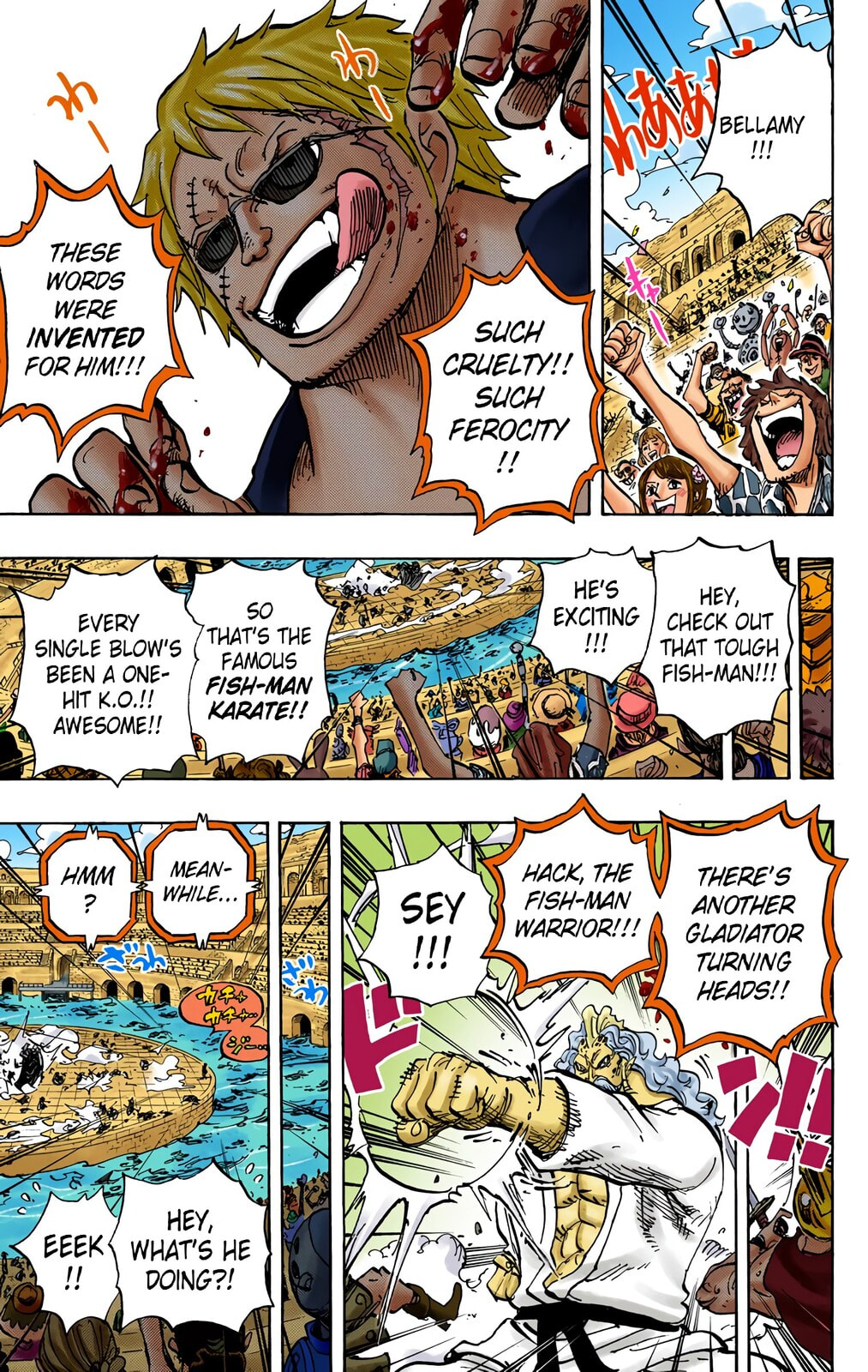 Read One Piece (Colored) chapter 708 image 12 on Lezhin