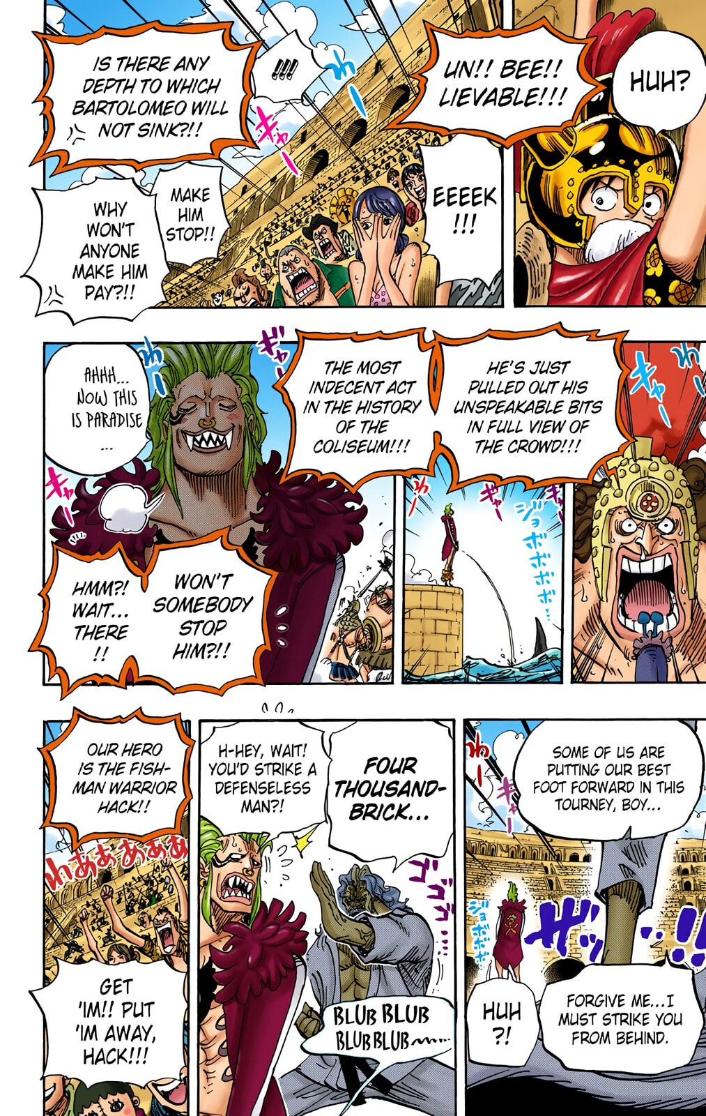 Read One Piece (Colored) chapter 708 image 13 on Lezhin