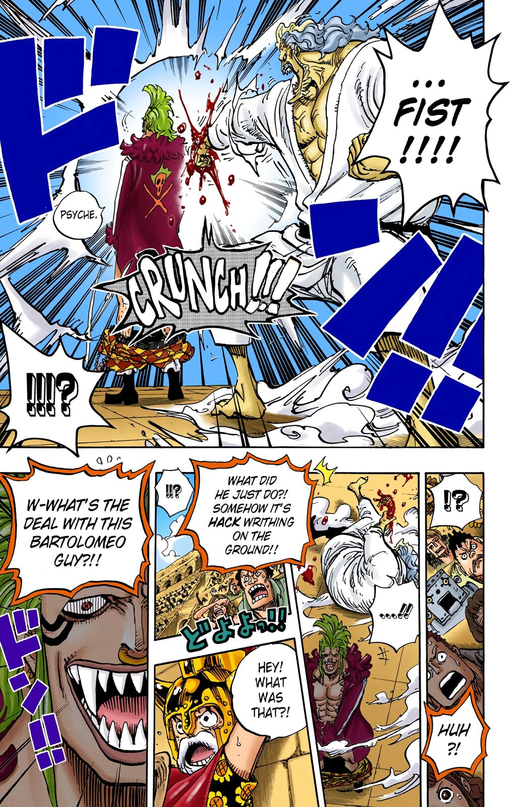 Read One Piece (Colored) chapter 708 image 14 on Lezhin