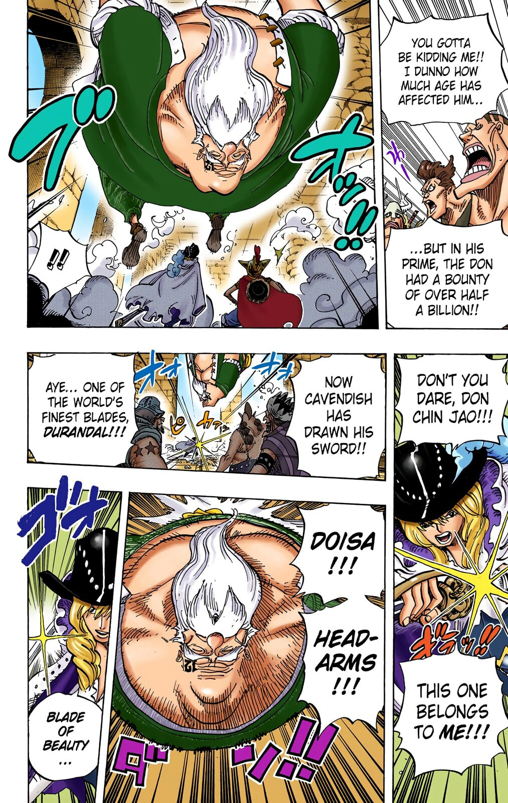 Read One Piece (Colored) chapter 708 image 3 on Lezhin