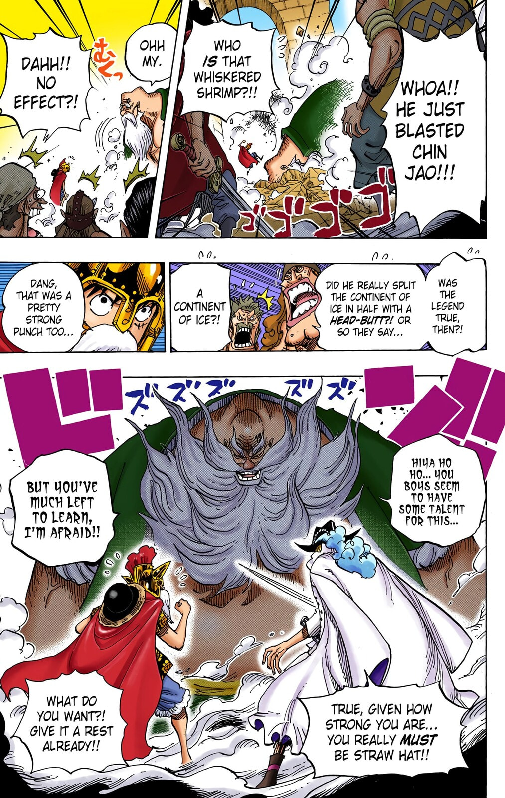 Read One Piece (Colored) chapter 708 image 6 on Lezhin
