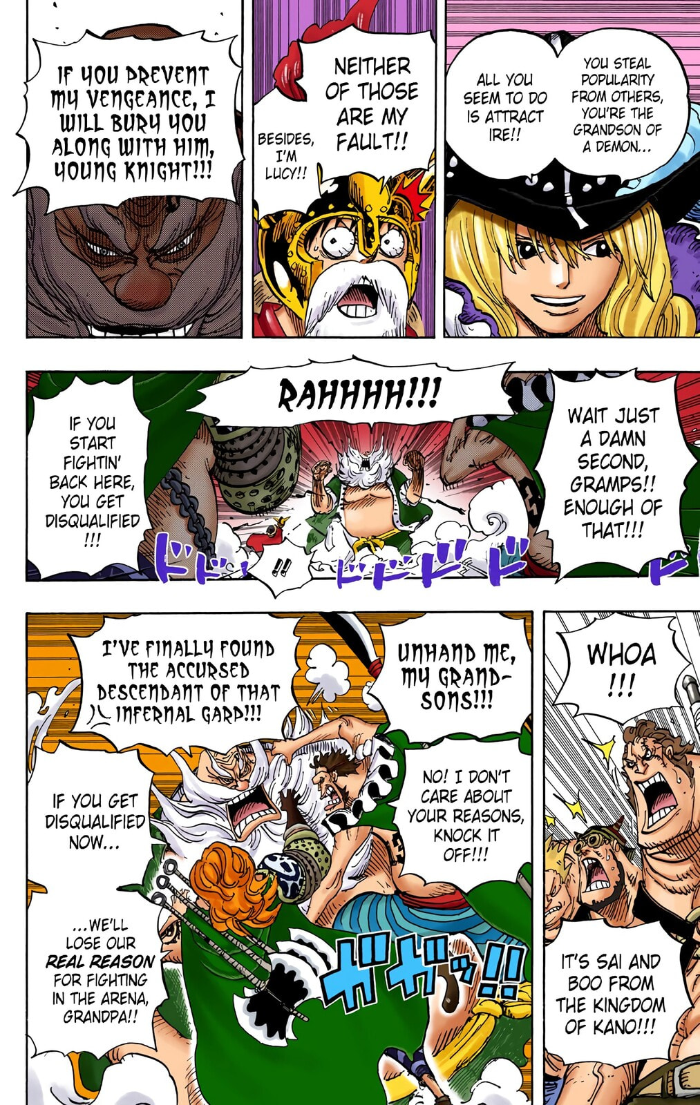 Read One Piece (Colored) chapter 708 image 7 on Lezhin