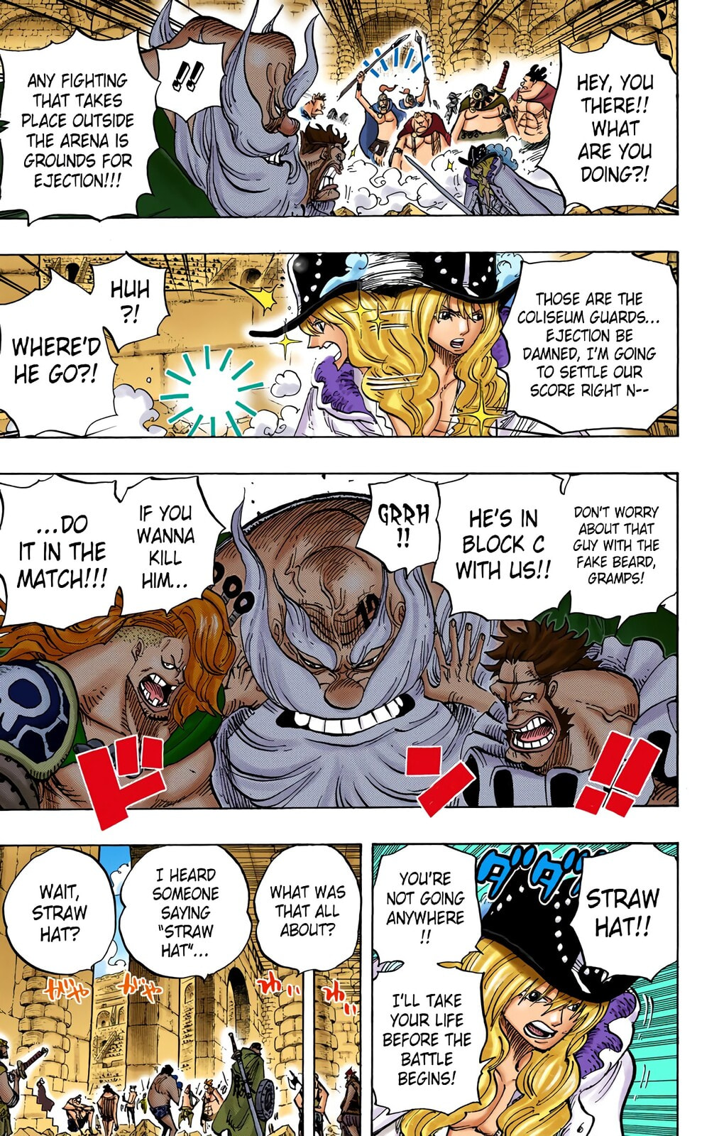 Read One Piece (Colored) chapter 708 image 8 on Lezhin