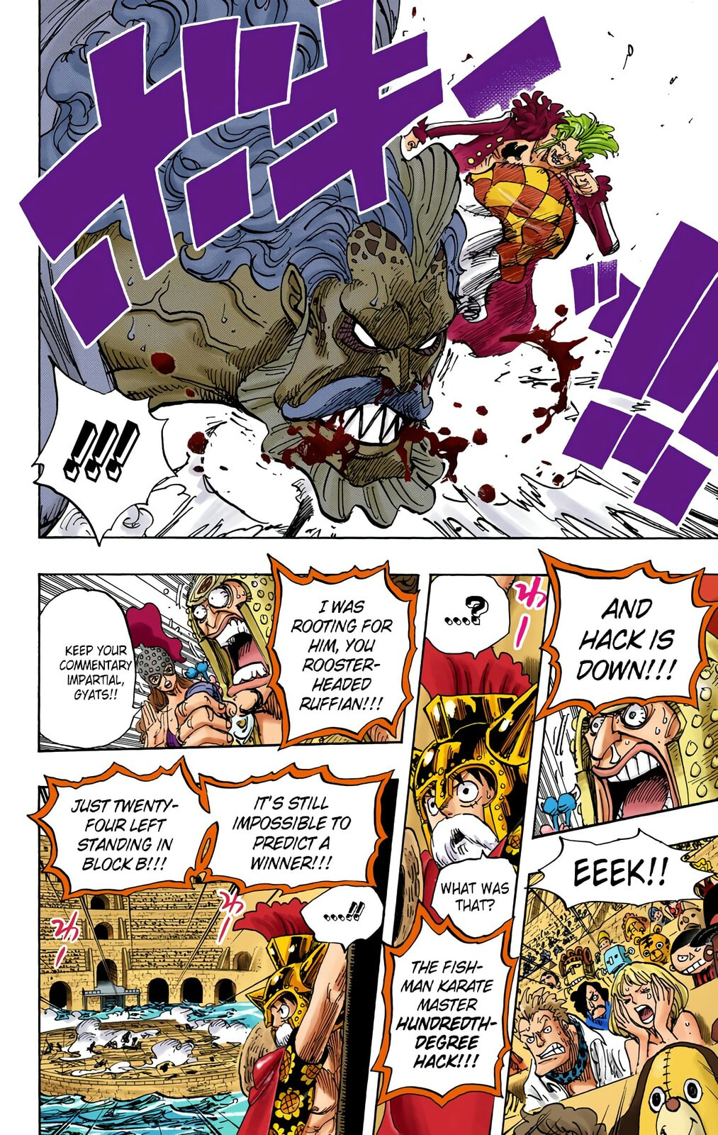 Read One Piece (Colored) chapter 709 image 1 on Lezhin