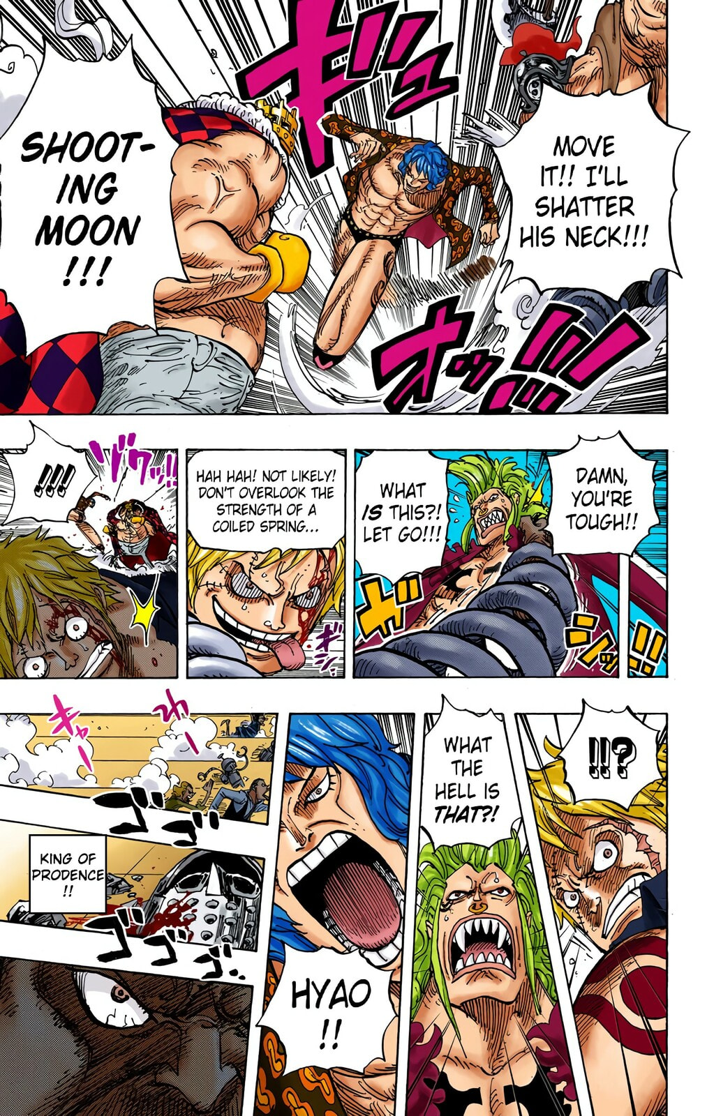 Read One Piece (Colored) chapter 709 image 10 on Lezhin