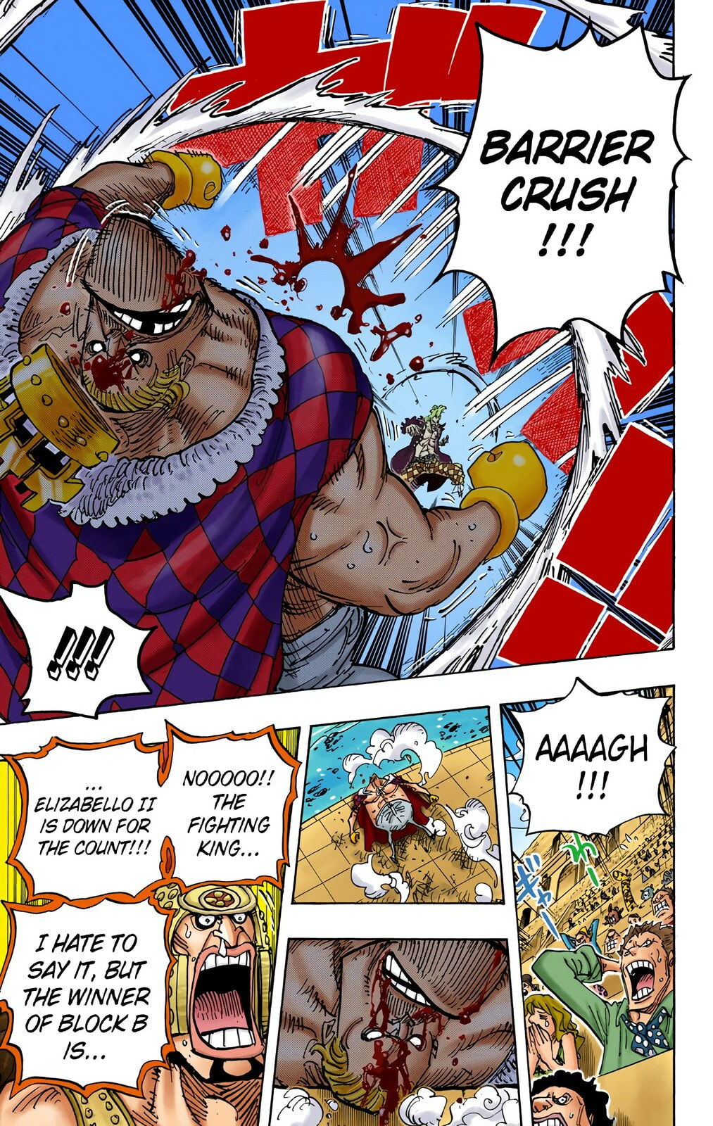 Read One Piece (Colored) chapter 709 image 15 on Lezhin