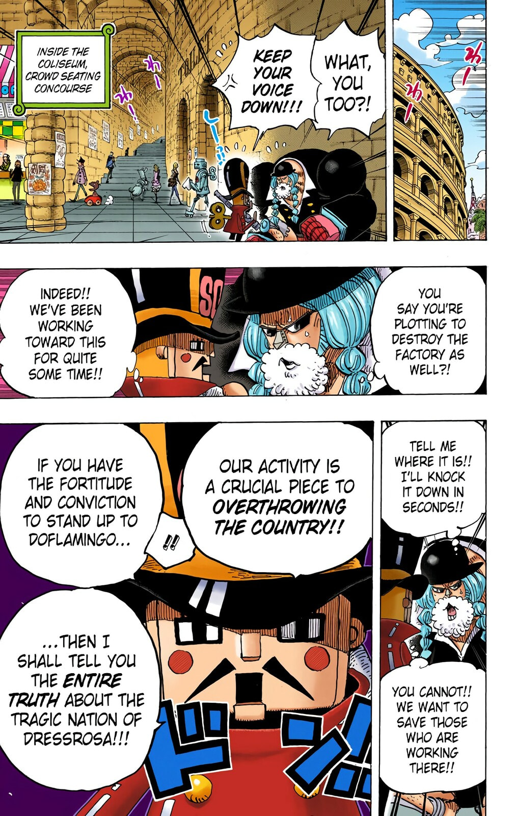 Read One Piece (Colored) chapter 709 image 17 on Lezhin