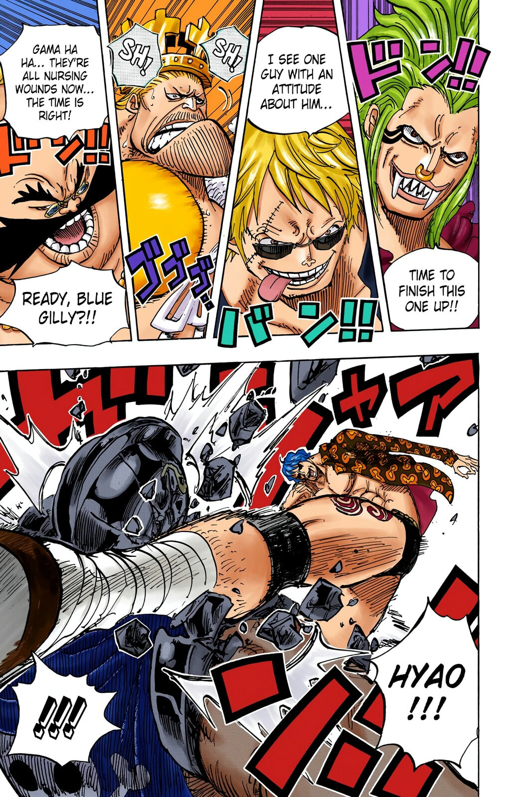 Read One Piece (Colored) chapter 709 image 2 on Lezhin