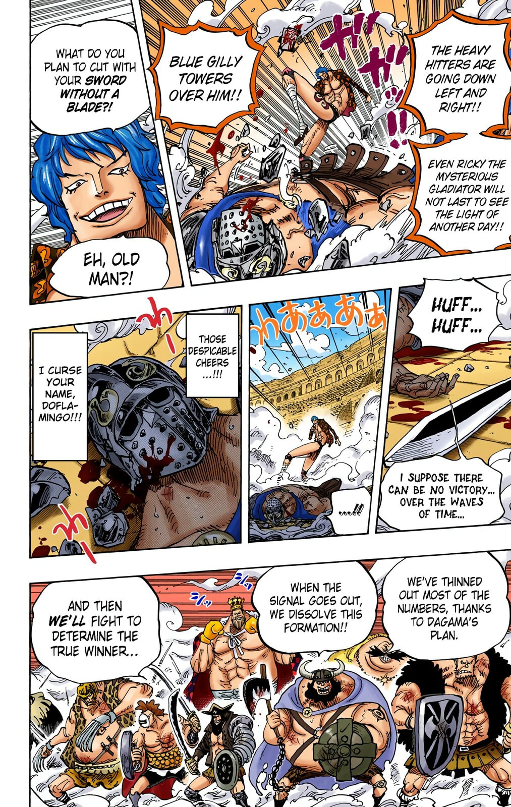 Read One Piece (Colored) chapter 709 image 3 on Lezhin