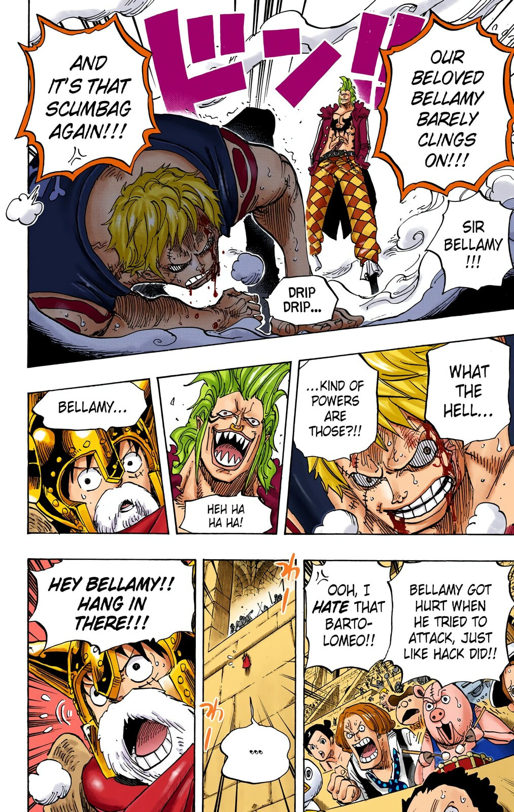Read One Piece (Colored) chapter 709 image 7 on Lezhin