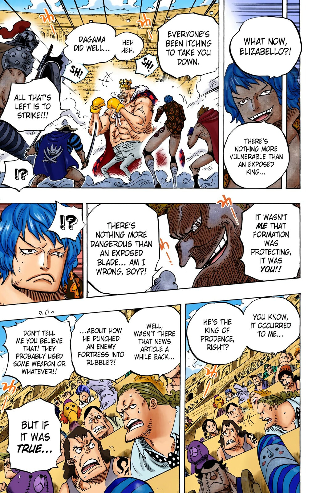 Read One Piece (Colored) chapter 709 image 8 on Lezhin