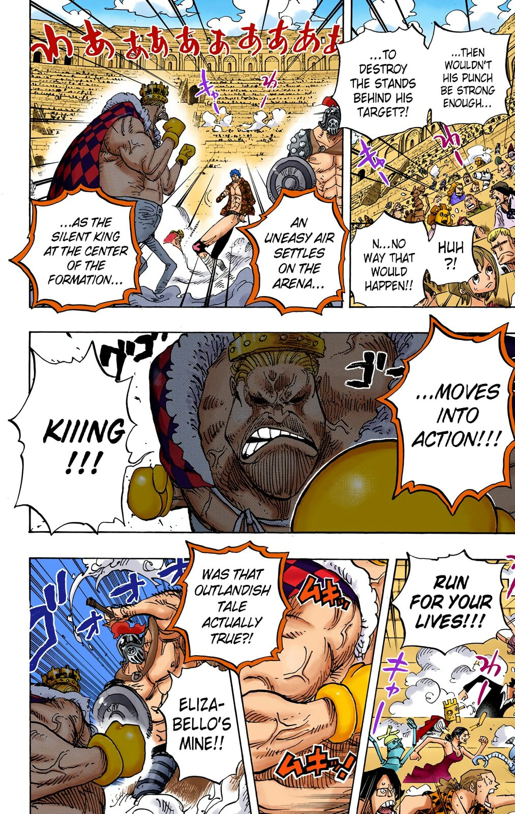Read One Piece (Colored) chapter 709 image 9 on Lezhin