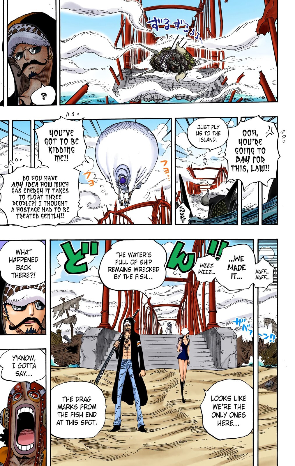 Read One Piece (Colored) chapter 710 image 10 on Lezhin