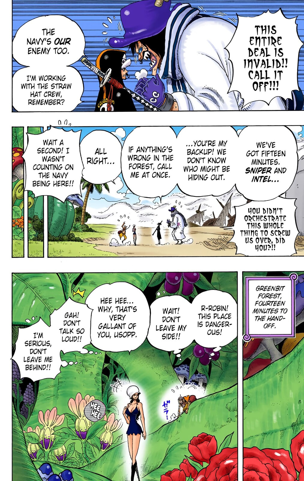 Read One Piece (Colored) chapter 710 image 14 on Lezhin