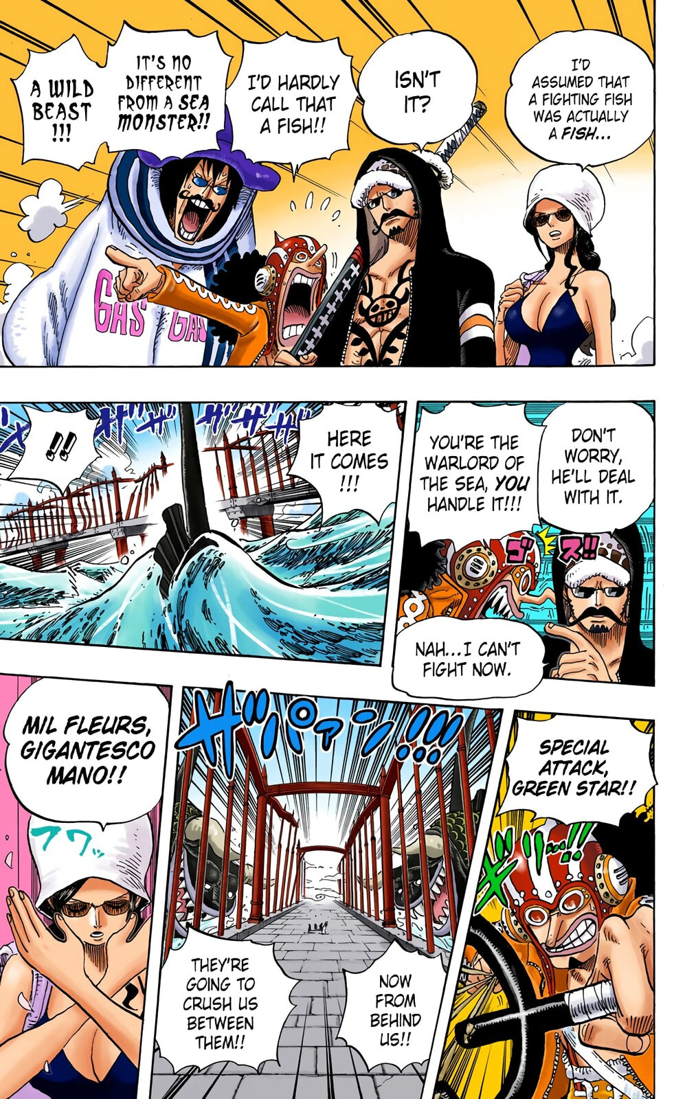 Read One Piece (Colored) chapter 710 image 4 on Lezhin