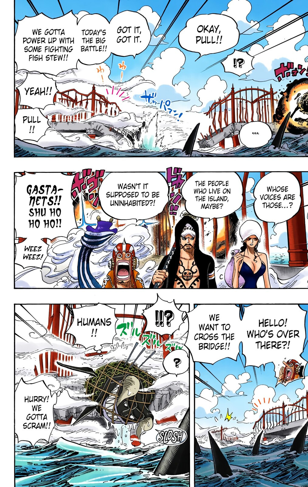 Read One Piece (Colored) chapter 710 image 9 on Lezhin