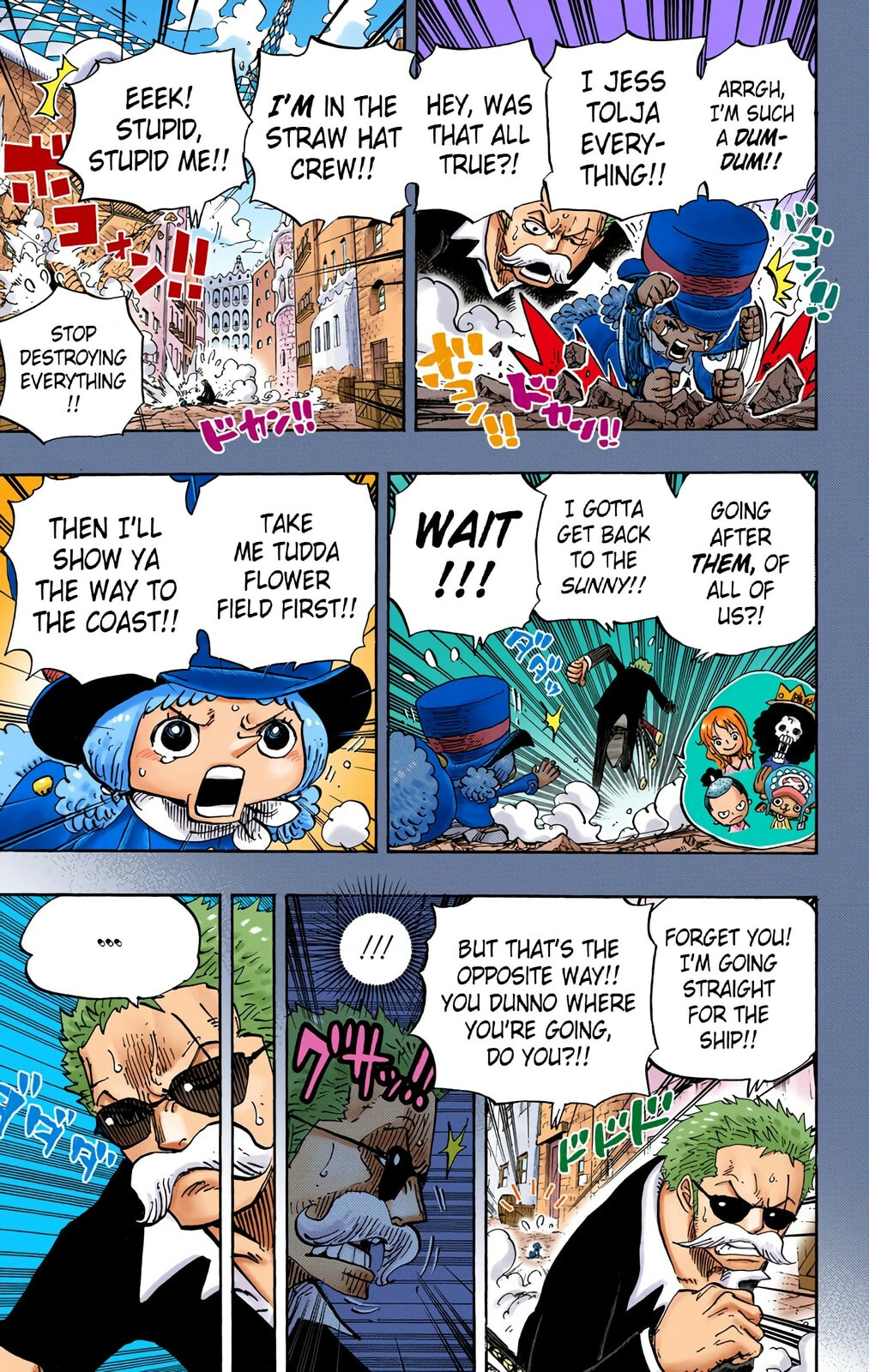 Read One Piece (Colored) chapter 711 image 11 on Lezhin