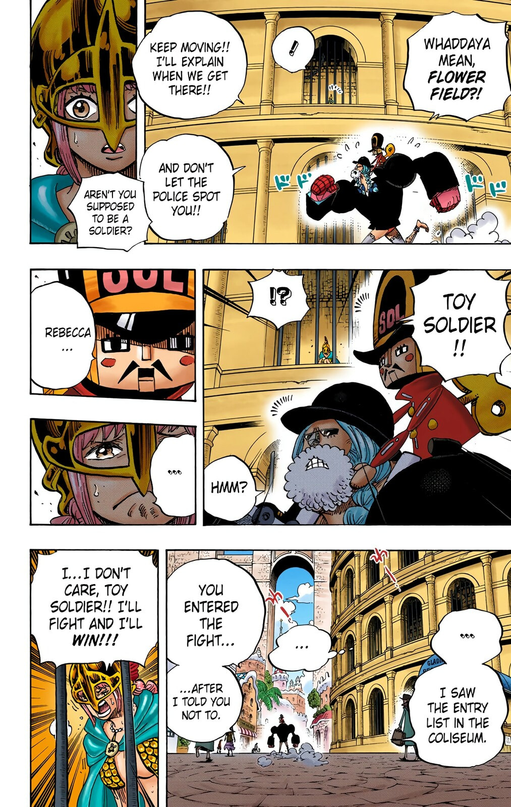 Read One Piece (Colored) chapter 711 image 14 on Lezhin