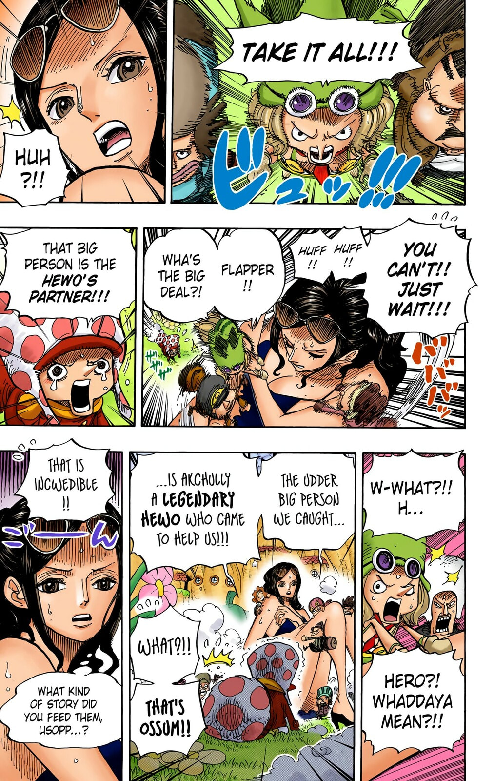 Read One Piece (Colored) chapter 711 image 7 on Lezhin