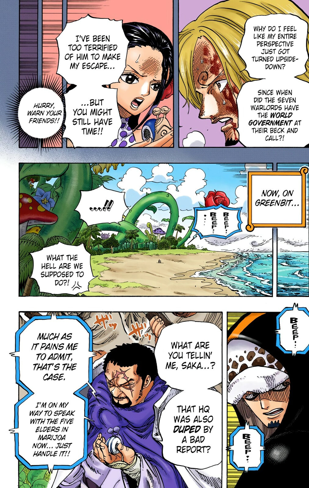 Read One Piece (Colored) chapter 712 image 11 on Lezhin