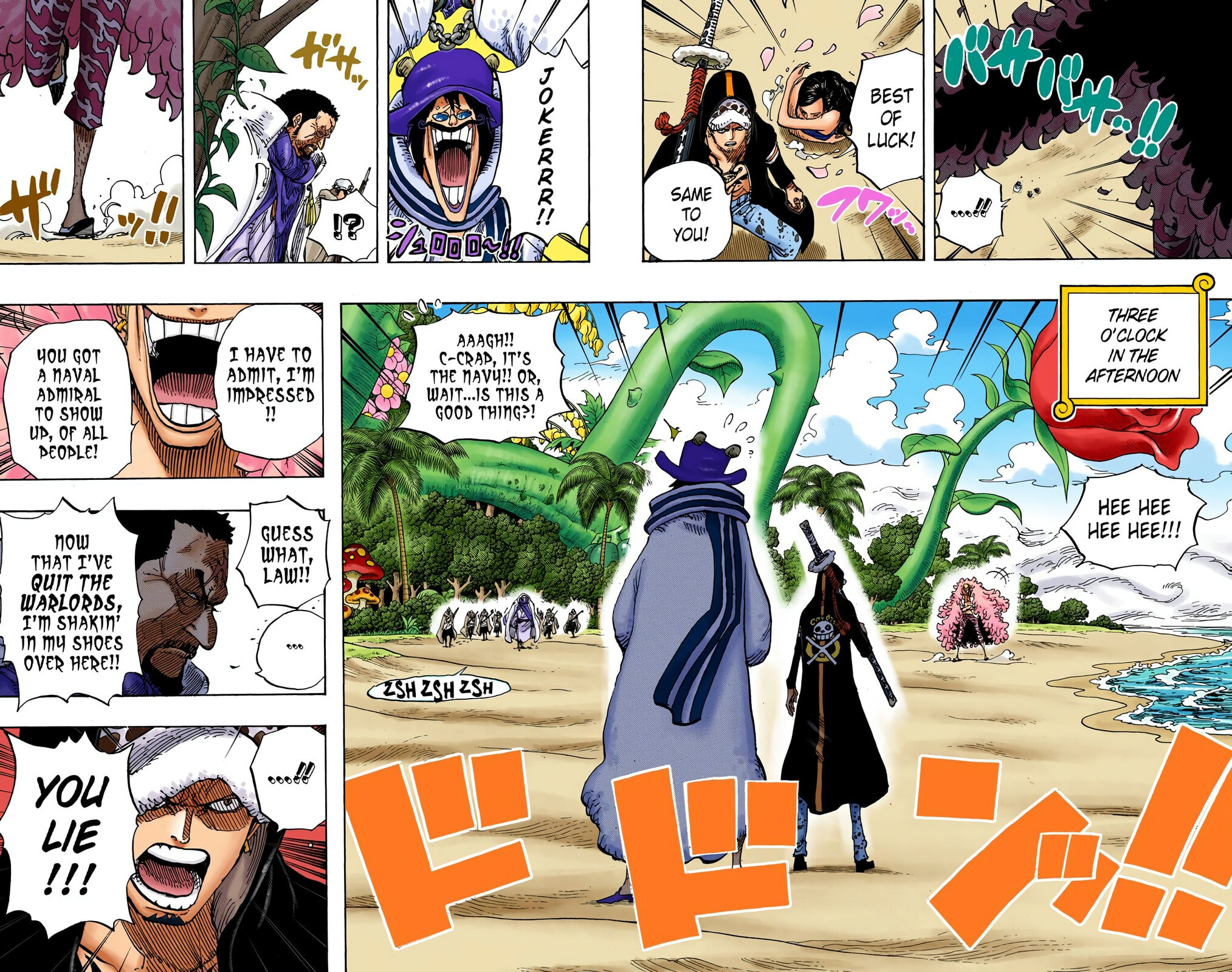 Read One Piece (Colored) chapter 712 image 13 on Lezhin