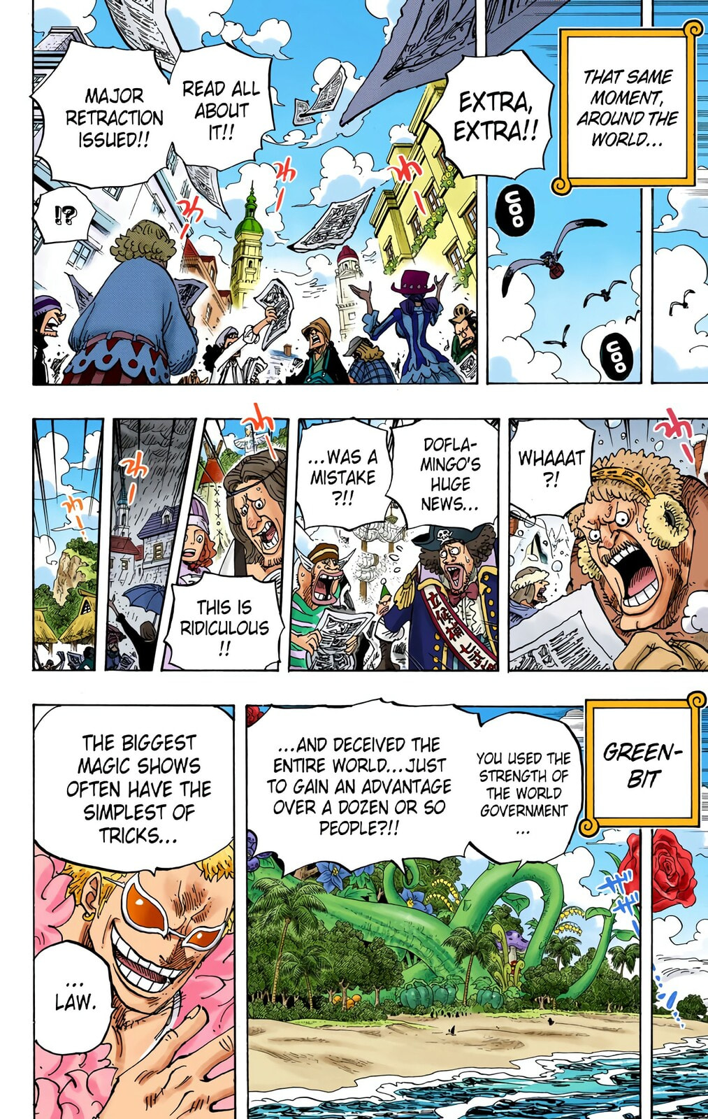Read One Piece (Colored) chapter 712 image 15 on Lezhin