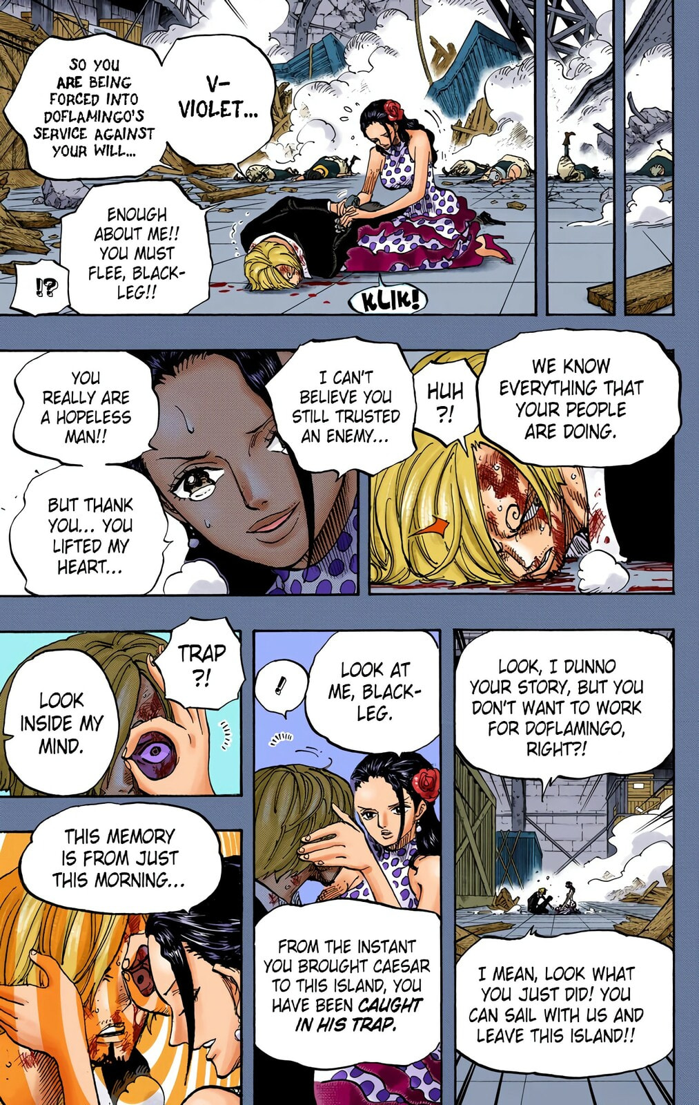 Read One Piece (Colored) chapter 712 image 8 on Lezhin