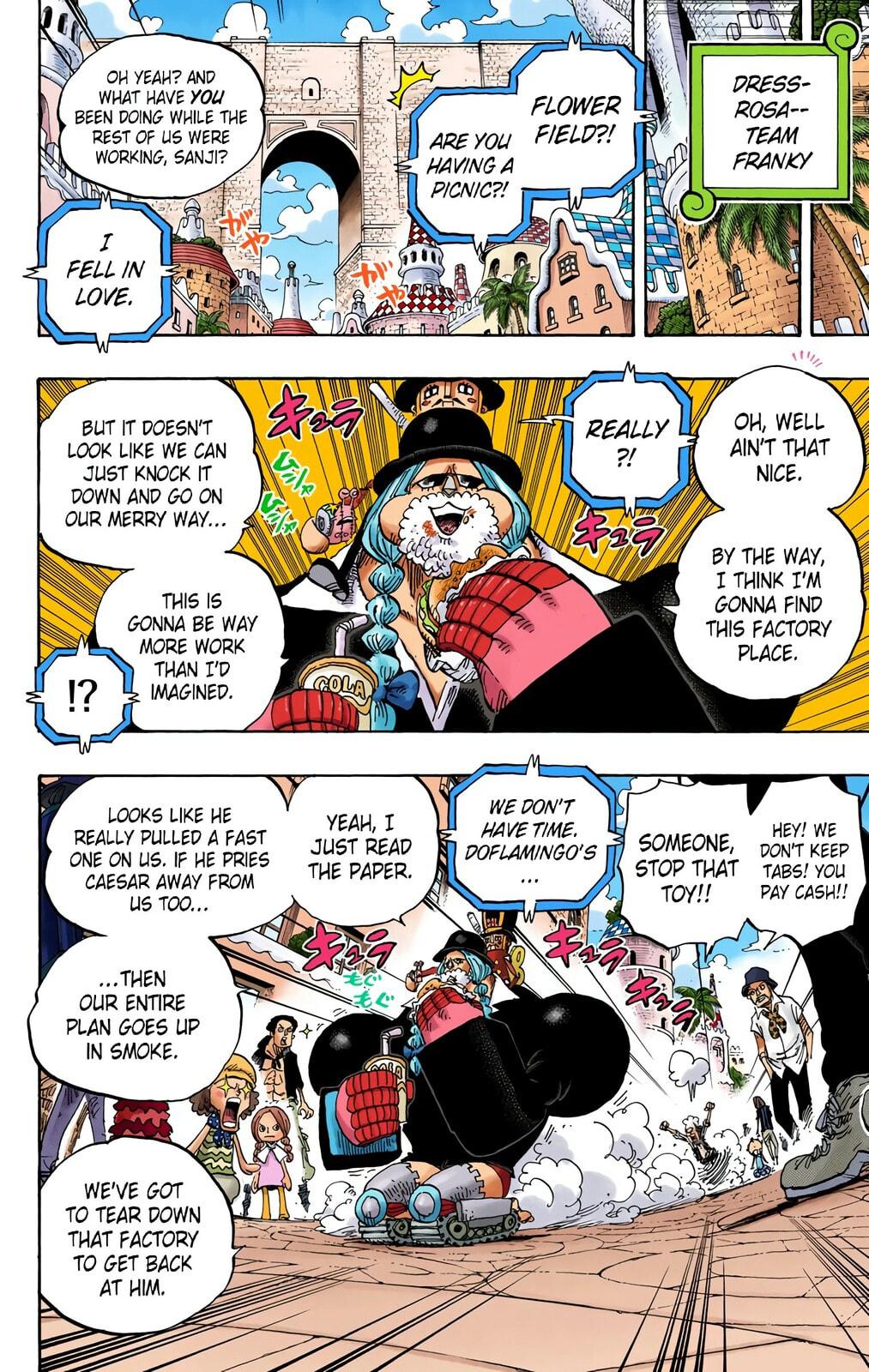 Read One Piece (Colored) chapter 713 image 10 on Lezhin
