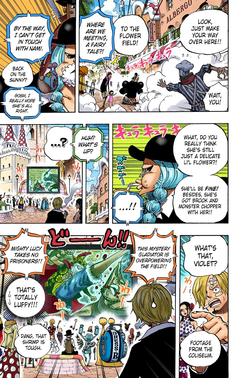 Read One Piece (Colored) chapter 713 image 11 on Lezhin