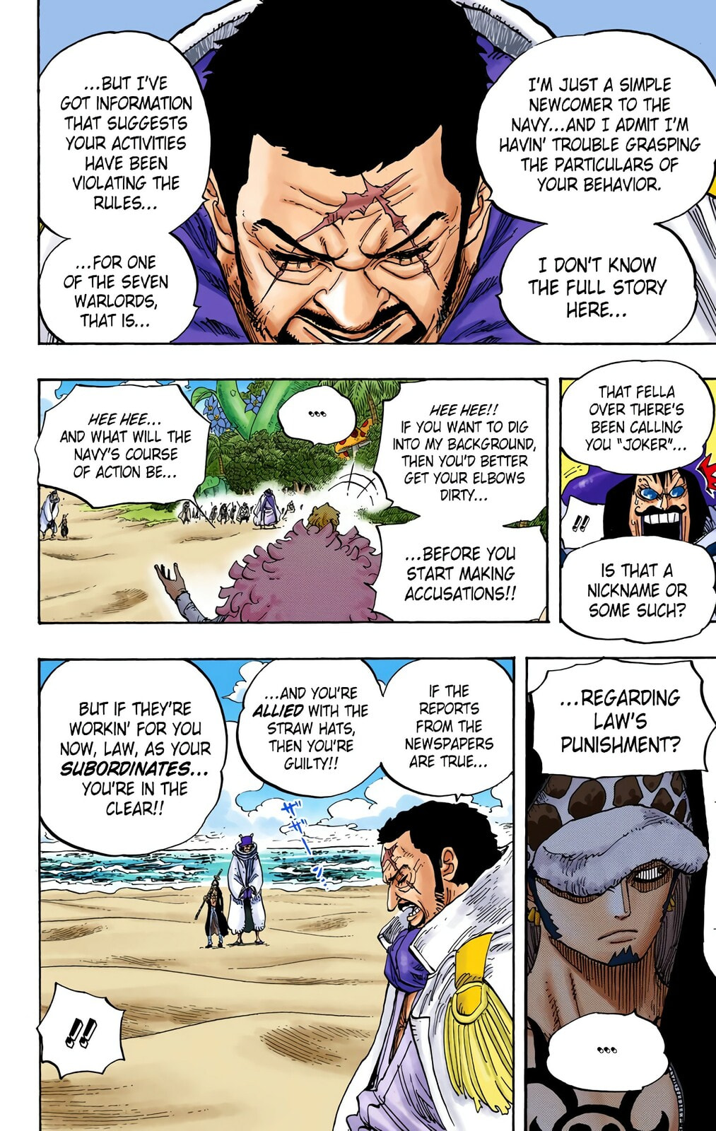 Read One Piece (Colored) chapter 713 image 3 on Lezhin