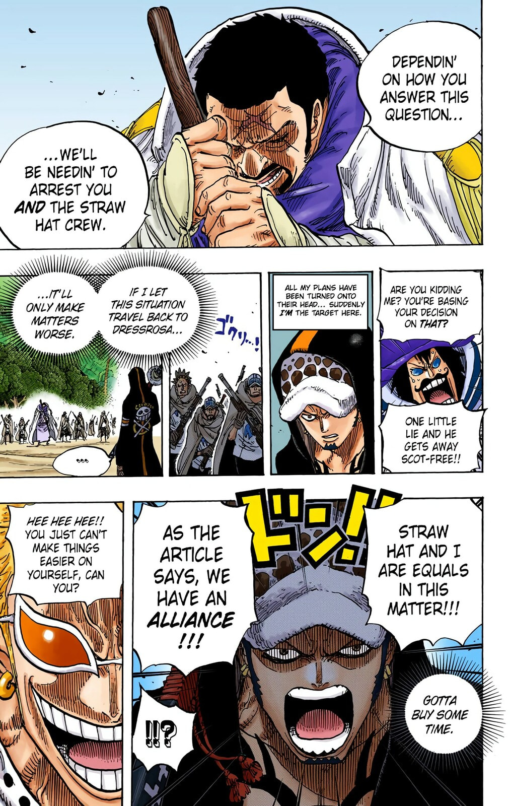 Read One Piece (Colored) chapter 713 image 4 on Lezhin