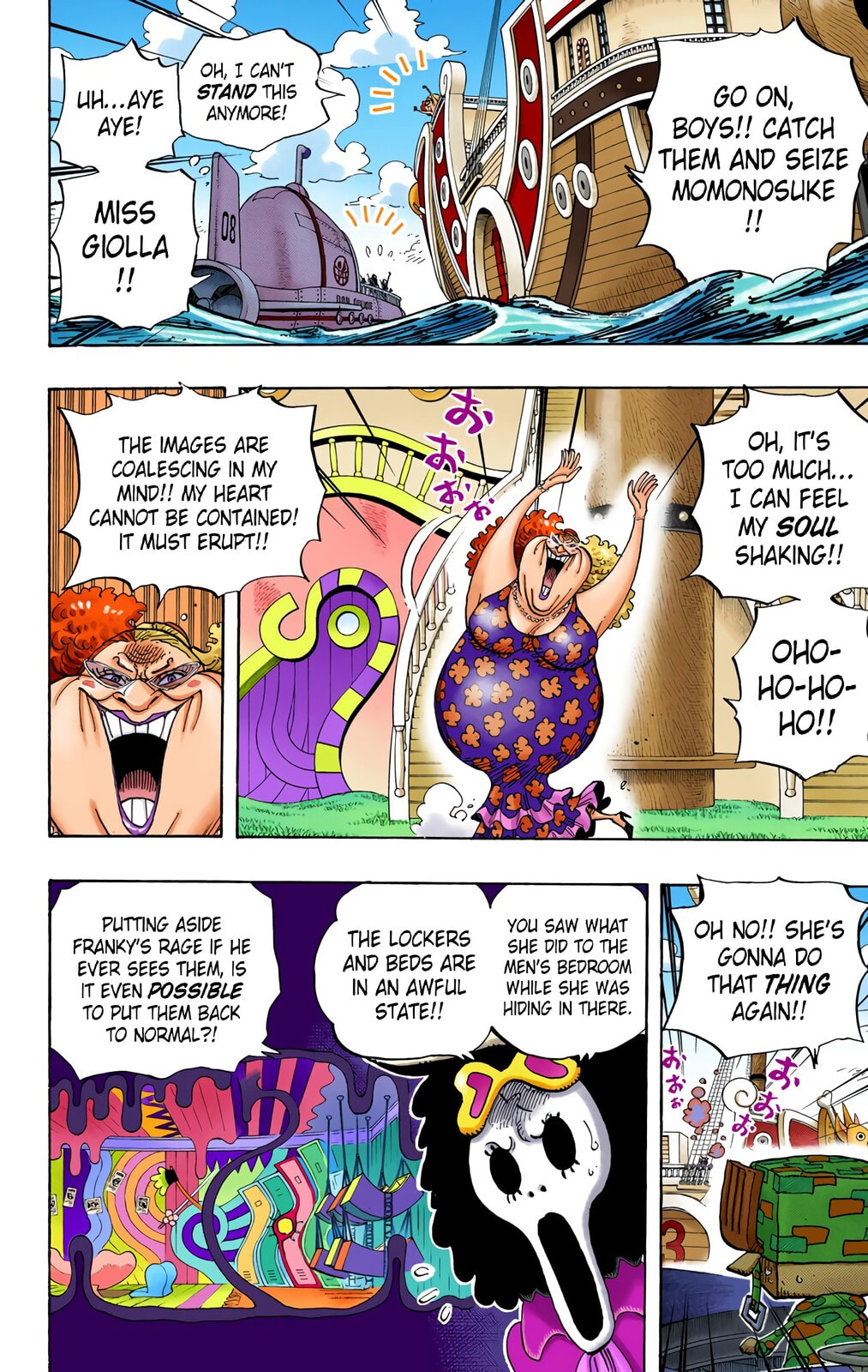 Read One Piece (Colored) chapter 714 image 3 on Lezhin