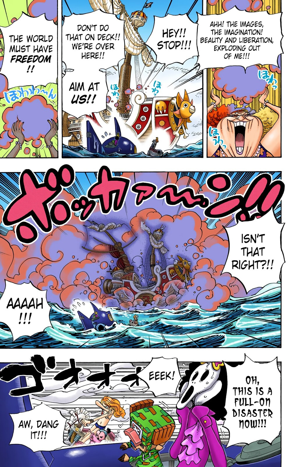Read One Piece (Colored) chapter 714 image 4 on Lezhin