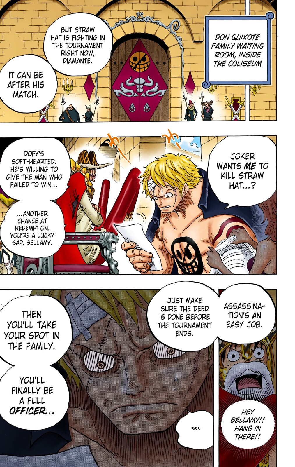 Read One Piece (Colored) chapter 714 image 8 on Lezhin