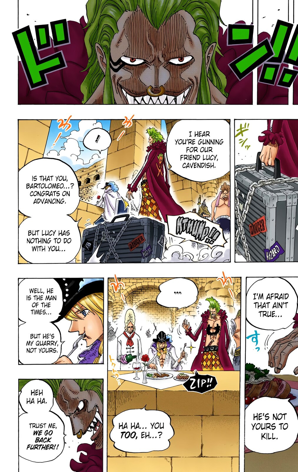Read One Piece (Colored) chapter 714 image 9 on Lezhin