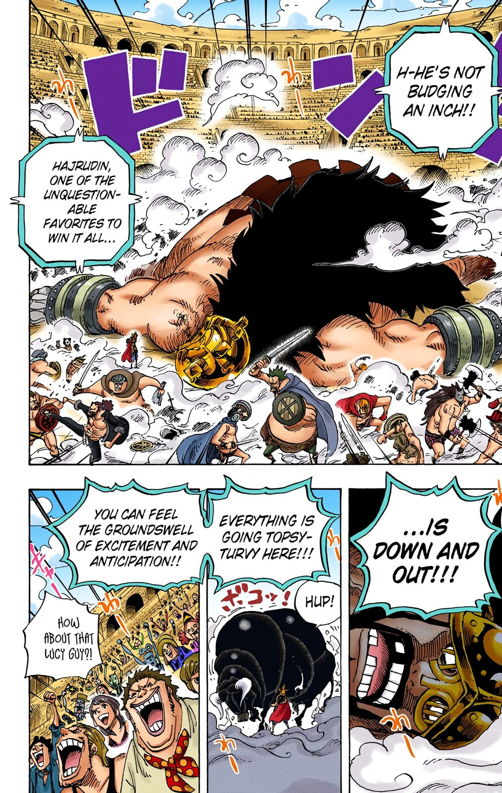 Read One Piece (Colored) chapter 715 image 1 on Lezhin