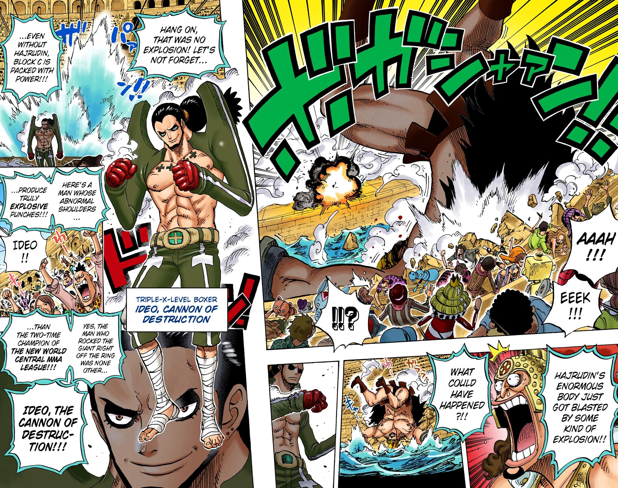 Read One Piece (Colored) chapter 715 image 3 on Lezhin
